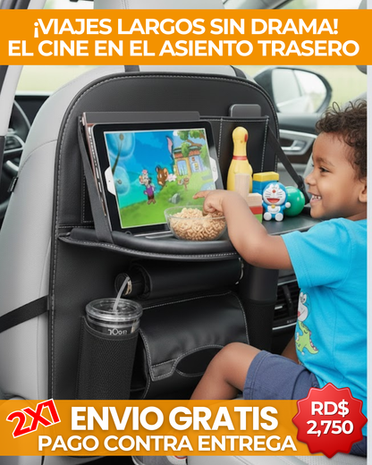 Organizador de Auto Elegante y Práctico 2X1