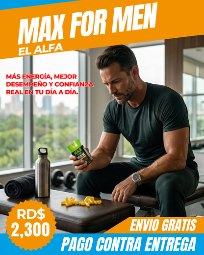 Max For Men - El Alfa 🦁