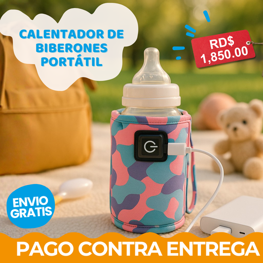 Calentador de Biberones Portátil