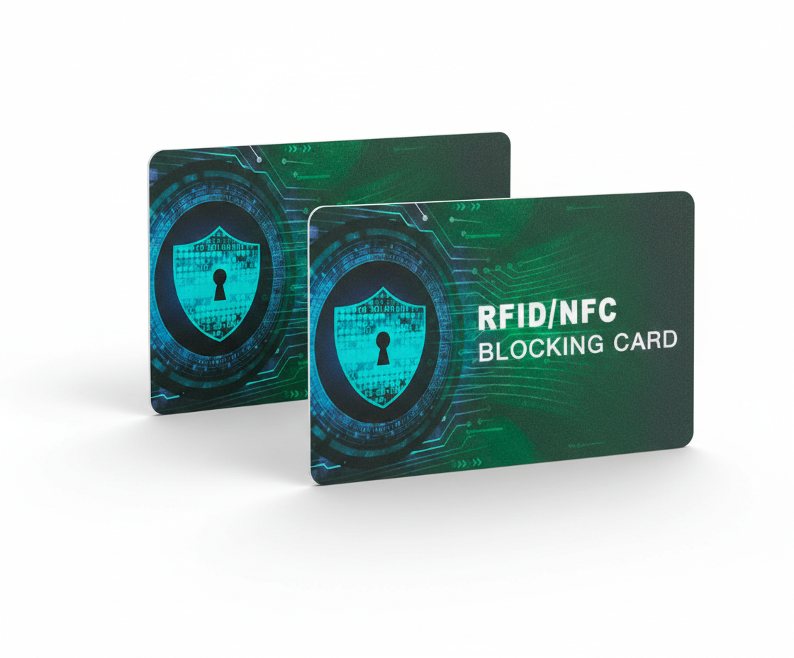 Tarjeta Bloqueadora RFID 🔒– Protección Invisible para tu Billetera