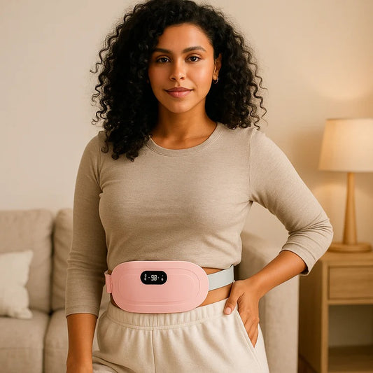 Cinturón masajeador Térmico Menstrual Inalámbrico