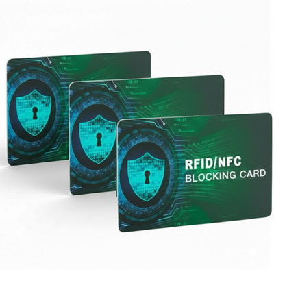 Tarjeta Bloqueadora RFID 🔒– Protección Invisible para tu Billetera