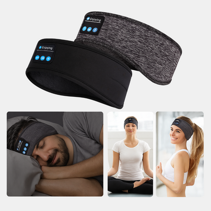 Banda Bluetooth con Auriculares para Dormir y Entrenar